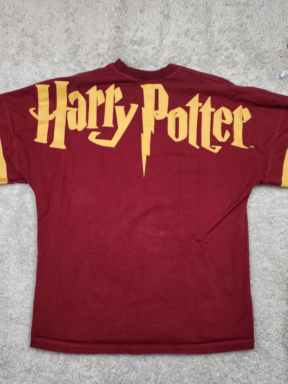 Harry Potter X  Spirit Jersey Logo Gryffindor Color Size Small S Wizarding World